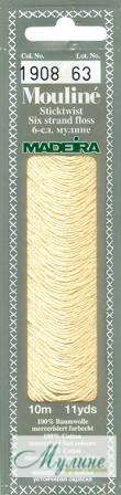 Нитки Мулине Мадейра 1908 для вышивания
