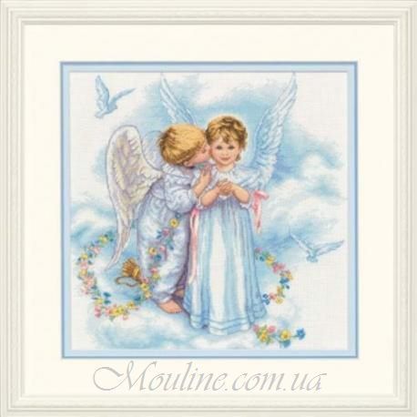 Набор для вышивания крестом DIMENSIONS 35134 Поцелуи ангела