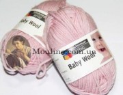 Пряжа натурнальная шерсть Baby wool 25г