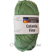 Пряжа Catania Fine хлопковая цвет 1014 салатовый