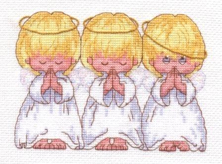 4423 Маленькие ангелы Набор для вышивания Classic Design