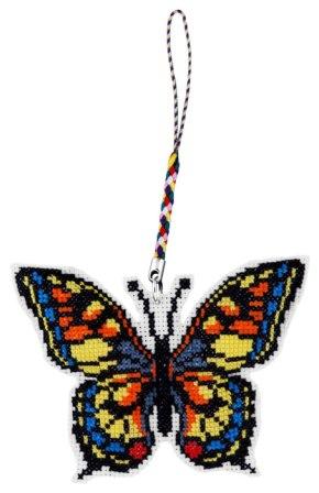 Набор для вышивания Biscornu B309 Брелок Бабочка