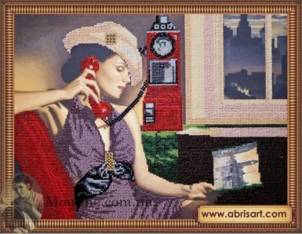 Абрис Арт натуральный холст Ретро-путешествия AB-177 