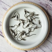 Заготовки для сережек швензы бронзовые