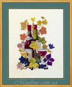 Набор для вышивания Eva Rosenstand 08-4366 Красное вино / Red wine