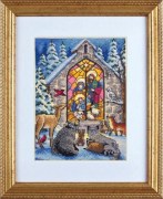 08787 Набор для вышивания DIMENSIONS Святе Різдво / Holy Nativity
