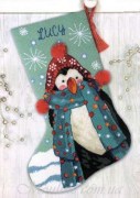 Набор для вышивания гобеленом Fuzzy Penguin / Пингвин DIMENSIONS 09160 