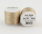 Металлизированная нить 2024 для вышивки и плетения