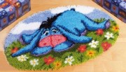 Набор ковровой техники Ослик - Фигурный коврик