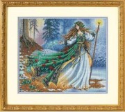 35173 Набір для вишивання хрестом DIMENSIONS Woodland Enchantress / Лісова чаклунка