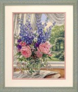 Peonies and Delphiniums DIMENSIONS 35257 
