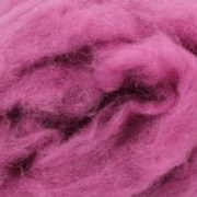 Шерсть для валяния кардочес розово-сиреневая 4011