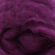 Шерсть для валяния Новозеландская сиренево-фиолетовая 4013