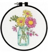 Набор для вышивания крестом, DIMENSIONS 70-74550, Летние цветы / Summer Flower