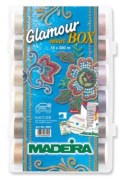 Коробка ниток Madeira Glamour №12 металік - 8061