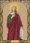 Вышивка бисером иконы Святая Анна Пророчица 9105