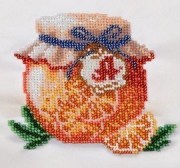 Авторская канва ВДВ для вышивки картины бисером Апельсиновый джем Т-0585