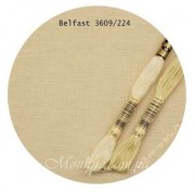 Лен для вышивания Zweigart Belfast Linen 32 ct цвет 224 светлый песок / Light Sand