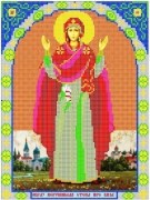 Богородица Нерушимая Стена Па4-005 ткань с рисунком