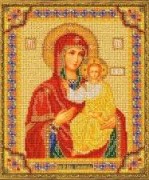Набор для вышивания бисером Кроше В-163 Богородица Смоленская