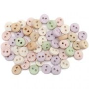 Декоративные пуговицы Tiny Round Buttons - Victorian 1349