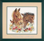 Набір для вишивання хрестиком "Друзі//Horse Friends" DIMENSIONS 03230