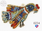Набор для вышивки крестом Игрушка на деревянной основе от ФрузелОК 0234