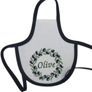 Фартух пфд пляшку з вишивкою Оливки