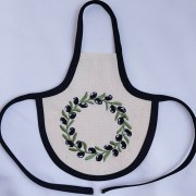 Фартух під пляшку з вишивкою