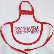 Фартух під пляшку з вишивкою