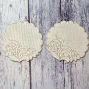 Серветка на стіл Квіти 4 штуки