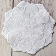 Серветка сервірувальна для столу, тумби, комоду біла