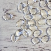 Линза-кабошон Овал стеклянная