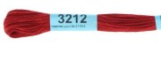 Нитки мулине Гамма 3212, для вышивания крестиком светло-бордовый