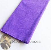 Специальная креп-бумага  для декорирования фиолетовая