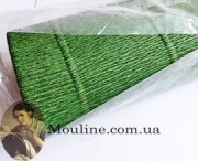 Креп - бумага для декорирования зеленая