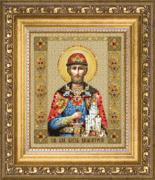 Набор картина стразами Чарівна Мить КС-076 Икона святого блаженного князя Дмитрия Донского