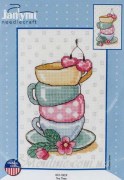 Janlynn Counted Cross Stitch Набор для вышивания крестом Tea Time