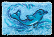 Набір для вишивання коврика Чарівна Мить РТ-200 "Дельфін"