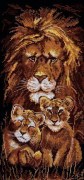 Набор для вышивания Чудесная игла 62-04 Львы