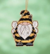 Набір для вишивання Мілл Хілл, Bee Gnome / Бджолиний гном, Mill Hill MH16-2211