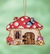 Набір для вишивання Мілл Хілл, Mushroom House / Грибний будиночок, Mill Hill MH16-2215
