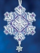 Милл Хилл Снежинка - Аметистовый кристалл MH162303