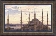 Набор для частичной вышивки крестиком Crystal Art Мечеть Султанахмет ВТ-516