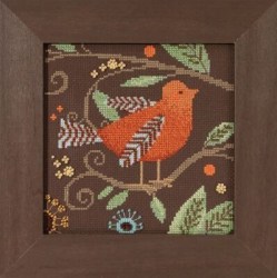 Набір для вишивання Orange Bird / Помаранчевий птах, Mill Hill DM301813
