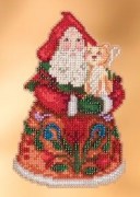 Набор для вышивания Милл Хилл Идеальный Рождественский Санта JS203101