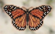 Вышивка Милл Хилл MH182105 Бабочка Монарх 