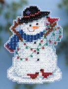 Набор для вышивания Милл Хилл MH184301 Снежное веселье