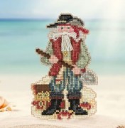 Набор для вышивания Милл Хилл MH201733 Барбадосский Санта