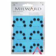 Пришивные кнопки Milward 2195106 черные